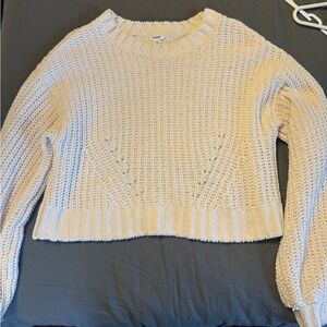 Garage Cream Knit Sweater